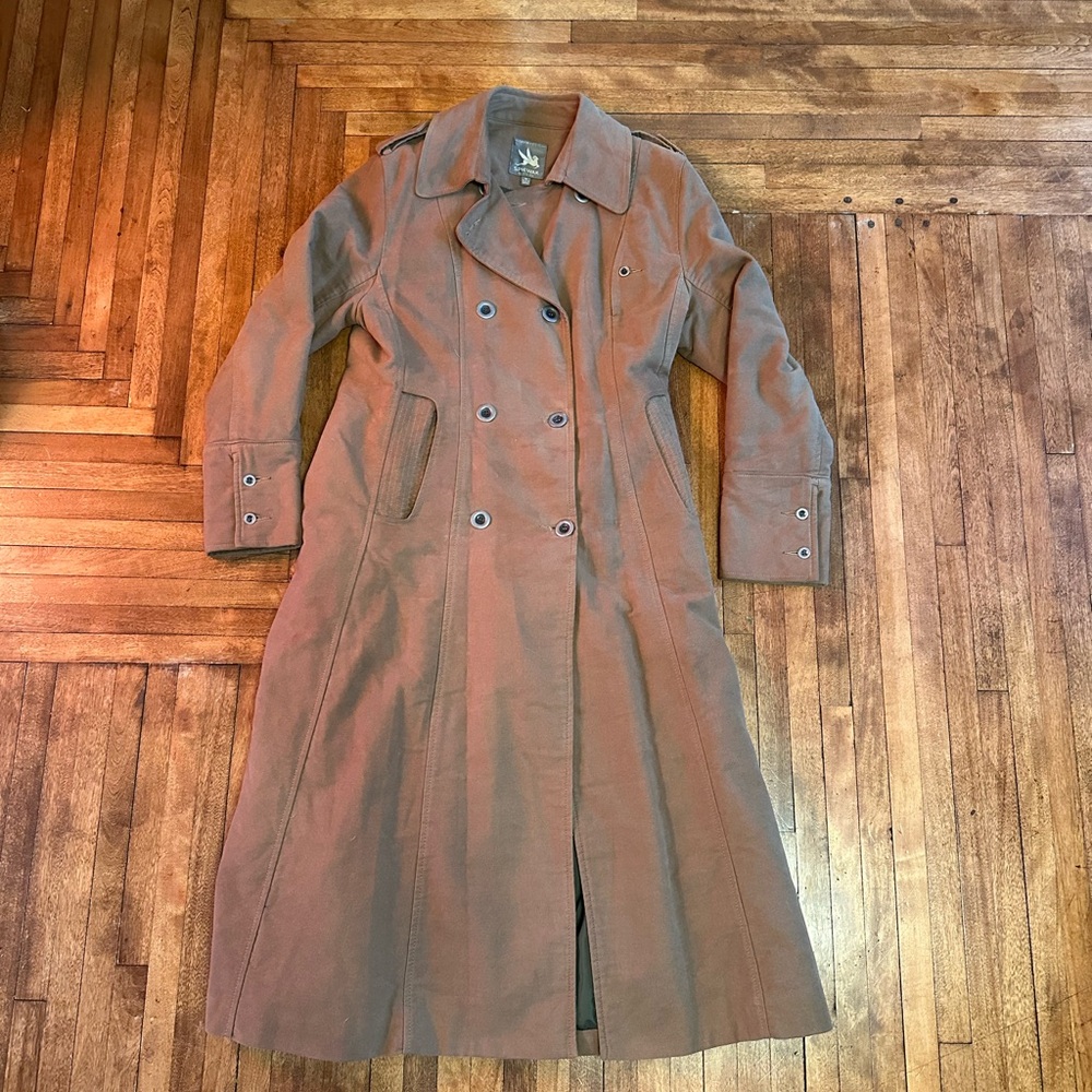 Women's Spiewak Double-Breasted Tan Coat